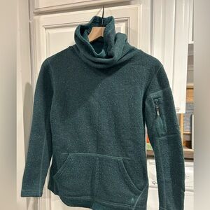Smartwool Forest Green Turtleneck Sweater